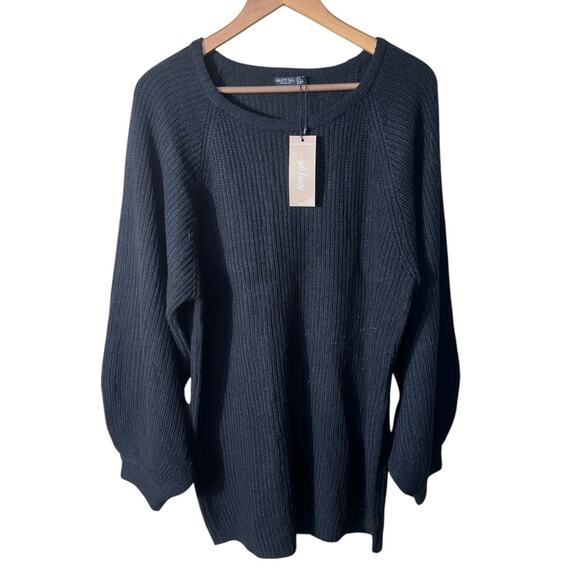 NEW nasty gal recycled crew neck jumper dress size 10 - Picture 4 of 9